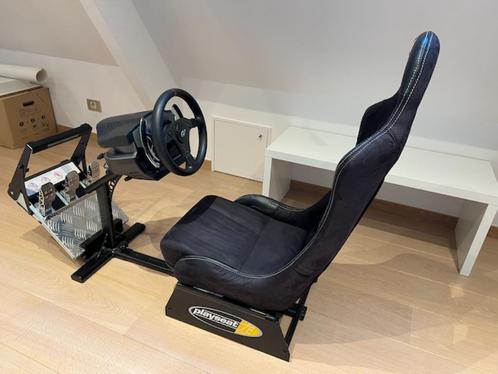 PlaySeat Evolution + ThrustMaster T500RS, Games en Spelcomputers, Spelcomputers | Overige Accessoires, Zo goed als nieuw, Ophalen