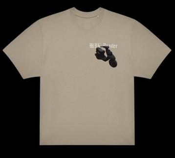 MBK Booster T-shirt (gloednieuw) Licht Bruin/Wit/Blauw  beschikbaar voor biedingen