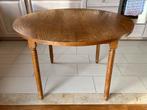 Ronde tafel, Huis en Inrichting, Tafels | Eettafels, Ophalen, Gebruikt, Vier personen, 100 tot 150 cm