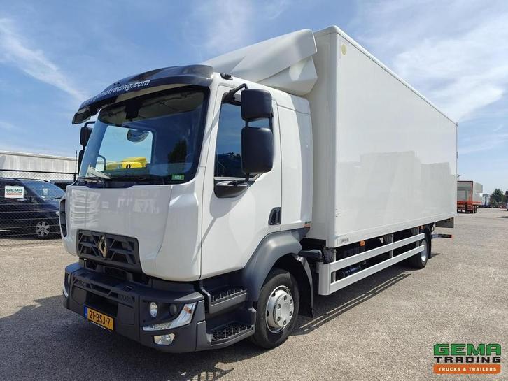 Renault D240 4x2 HalveSlaapcab Euro6E - Gesloten Bak 7.2m -, Auto's, Vrachtwagens, ABS, Airconditioning, Cruise Control, Electronic Stability Program (ESP)
