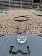 Oud email bierglas centrals export roberg Ieper, Ophalen of Verzenden