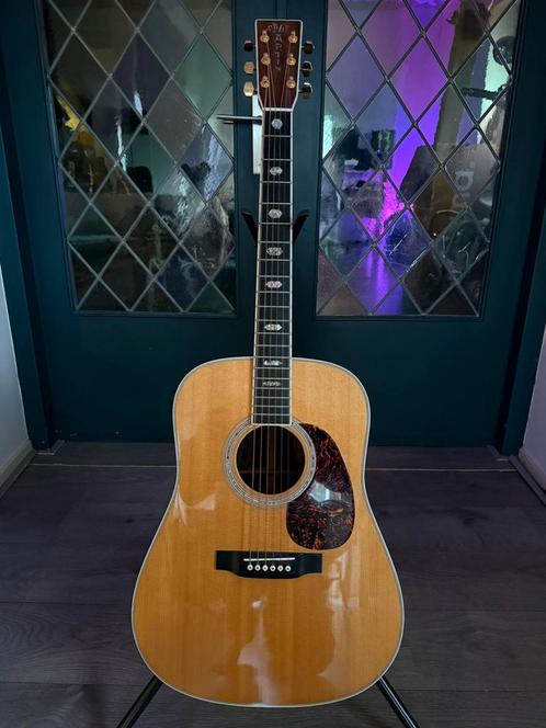 Bijzondere Martin D40 custom, Muziek en Instrumenten, Snaarinstrumenten | Gitaren | Akoestisch, Zo goed als nieuw, Western- of Steelstringgitaar