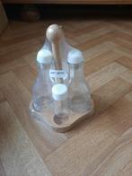 houten staander met peper zout en oliepotjes om te vullen, Huis en Inrichting, Ophalen of Verzenden, Nieuw