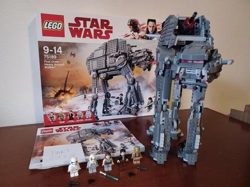 LEGO Star Wars 75189 First Order Heavy Assault Walker, Verzamelen, Star Wars, Zo goed als nieuw, Replica, Ophalen