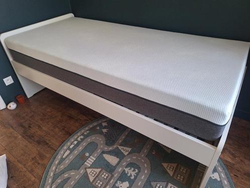 Lattenbodem en matras 90 x 200 cm GLOEDNIEUW, Huis en Inrichting, Slaapkamer | Matrassen en Bedbodems, Matras, 200 cm, Ophalen