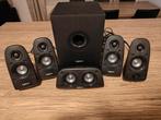 Logitech surround sound speakers Z506, Audio, Tv en Foto, Ophalen of Verzenden, Subwoofer, Zo goed als nieuw