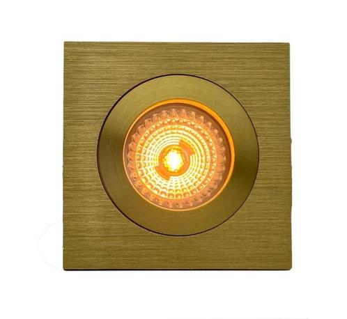 inbouwspot FIX-Q goud dim to warm, Huis en Inrichting, Lampen | Plafondlampen, Nieuw, Metaal, Ophalen of Verzenden