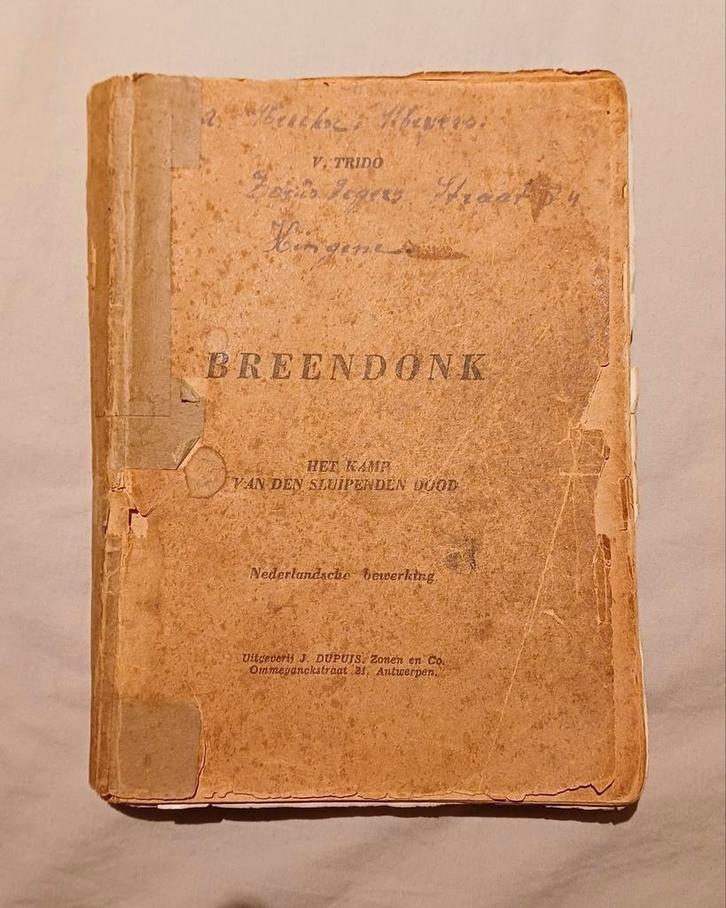 Breendonk- Het kamp van den sluipenden.dood, Boeken, Oorlog en Militair, Gelezen, Ophalen of Verzenden