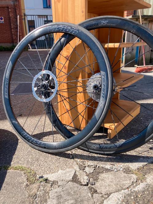 Vision TEAM 35 disc wielset, Fietsen en Brommers, Fietsonderdelen, Gebruikt, Ophalen