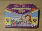PUZZLE Disney Sofia Puzzle à paillettes, Comme neuf, 10 à 50 pièces, 4 à 6 ans, Enlèvement