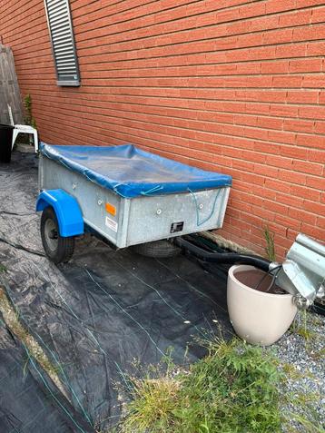 Saris 300kg trailer nieuwe banden  beschikbaar voor biedingen