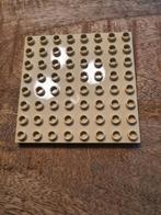 Lego duplo bouwplaat vierkant beige, Kinderen en Baby's, Ophalen of Verzenden, Zo goed als nieuw, Losse stenen, Duplo