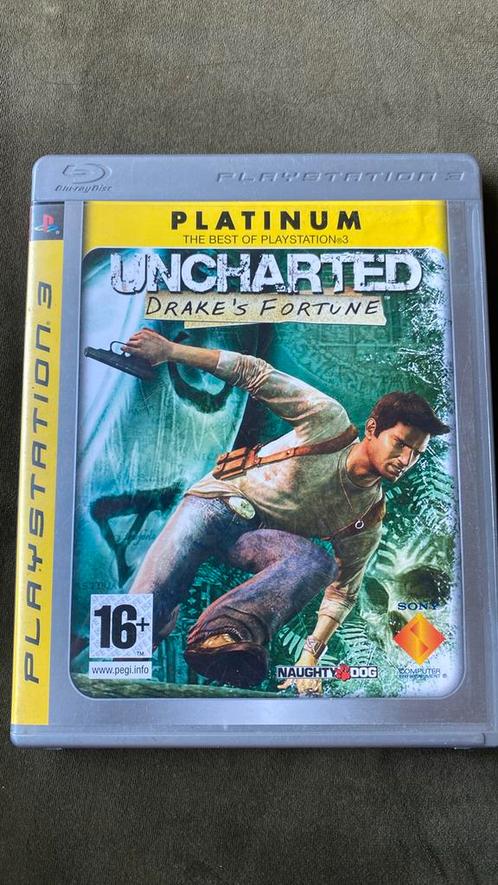 Uncharted drake’s fortune, ps3, Games en Spelcomputers, Games | Sony PlayStation 3, Zo goed als nieuw, Ophalen