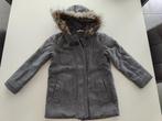 grijze duffelcoat met kap - 8 jaar, Kinderen en Baby's, Meisje, Gebruikt, La Redoute, Ophalen of Verzenden