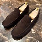 Tod's Gommino Loafers Driving Shoes Donkerbruin maat 43, Bruin, Ophalen of Verzenden, Espadrilles of Moccasins, Tod's
