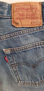 LEVI'S  501 /maat W 27 / L 30 / Dames jeans, Gedragen, Levi's, Blauw, Ophalen of Verzenden