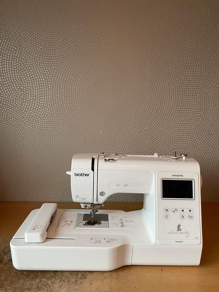MACHINE À BRODER BROTHER M240ED, Hobby & Loisirs créatifs, Broderie & Machines à broder, Utilisé, Machine à broder, Enlèvement ou Envoi