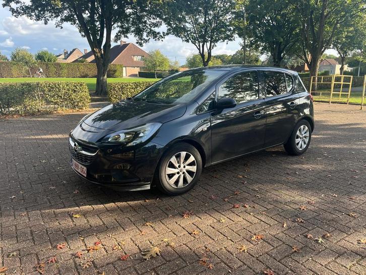 Opel corsa e 2014, Auto's, Opel, Bedrijf, Corsa, Benzine, Euro 5, Stadsauto, 5 deurs, Handgeschakeld, Zwart, Zwart, Kunstmatig leder