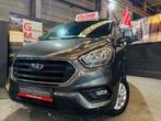 Ford Transit Custom L2 2.0TDCI dubbele cabine incl. btw, Auto's, Leder, 6 deurs, Overige carrosserie, Zilver of Grijs