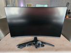 Samsung monitor 27 inch, 3 tot 5 ms, In hoogte verstelbaar, Full HD, Zo goed als nieuw