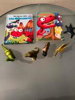 2 livres et des figurines de dinosaures, Enlèvement, Comme neuf