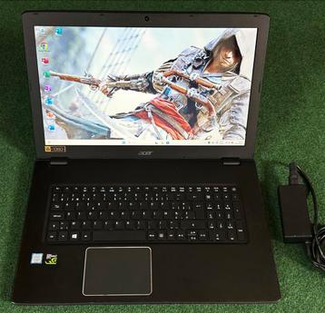 17.3”Acer/ i5-7200U/12gb ddr4/256gb ssd/1000gb hdd/Win 11/ beschikbaar voor biedingen
