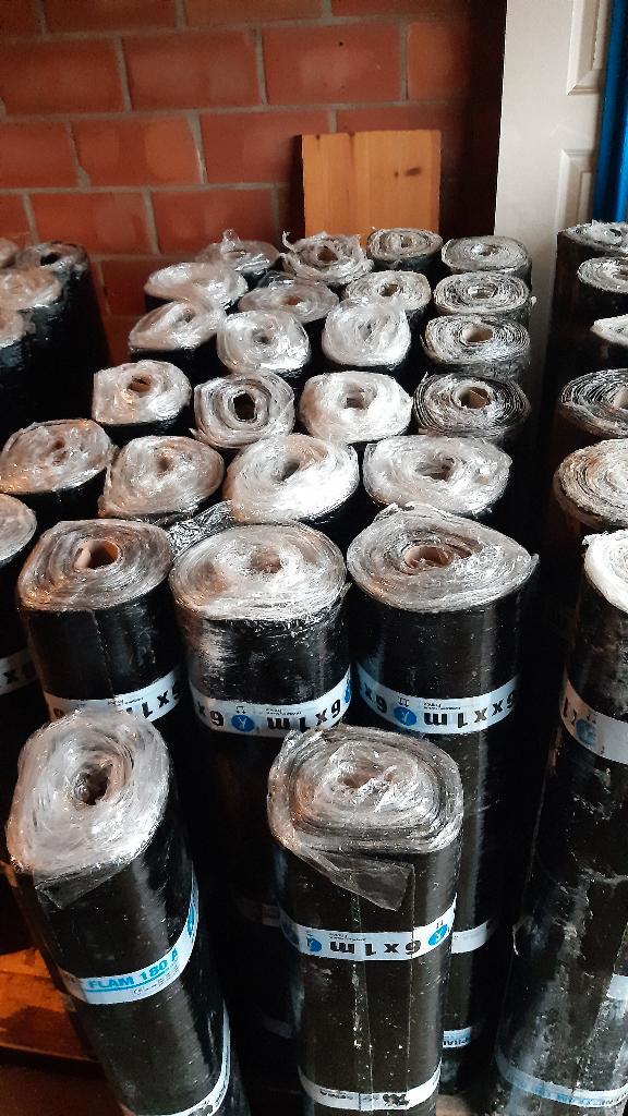 roofing, Bricolage & Construction, Tuiles & Revêtements de toit, Neuf, Membrane goudronnée, 15 m² ou plus, Enlèvement