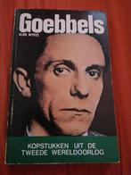 Goebbels, Boeken, Gelezen, Politiek, Ophalen of Verzenden