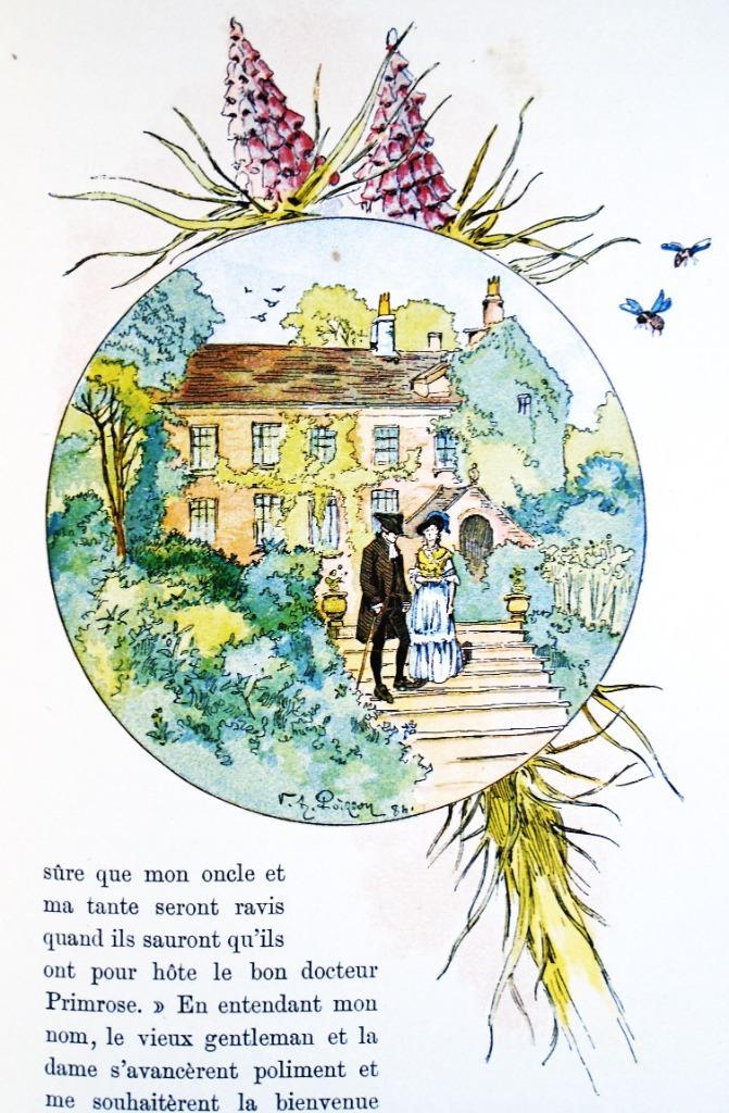 Le Vicaire de Wakefield - 1885 - Oliver Goldsmith(1730-1774), Boeken, Literatuur, Gelezen, Europa overig, Ophalen of Verzenden