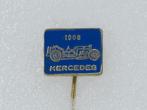 SP1763 Speldje 1908 Mercedes blauw, Collections, Broches, Pins & Badges, Utilisé, Enlèvement ou Envoi