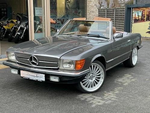 Mercedes SL 380 *Cabriolet*107*V8, Auto's, Oldtimers, Bedrijf, Te koop, Elektrische ramen, Lichtmetalen velgen, Metaalkleur, Mistlampen