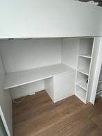 Hoogslaper, stapelbed met bureau, Huis en Inrichting, Ophalen, 90 cm, Zo goed als nieuw, 200 cm