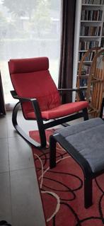 Schommelstoel, Huis en Inrichting, Stoelen, Ophalen, Gebruikt, Zwart, Eén