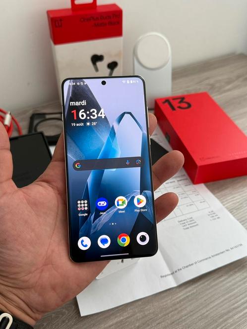 OnePlus 13 512GB NEUF +Chargeur 120W,Buds Pro, Stand, vd/éch, Telecommunicatie, Mobiele telefoons | Overige merken, Nieuw, Zonder abonnement