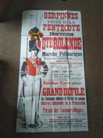 Grande afiche Gerpinnes Sainte Rolende procession pentecote, Enlèvement