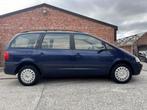 Volkswagen Sharan 1.9tdi "BLANCO KEURING" 7 plaatsen, Auto's, Voorwielaandrijving, Zwart, 4 cilinders, Blauw
