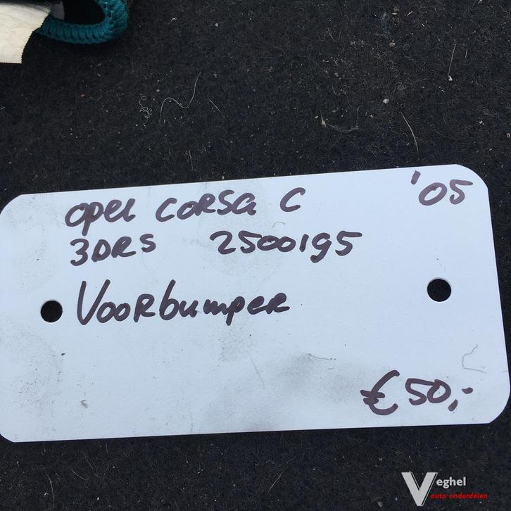 Opel Corsa C 1.2 3drs 2005 2500195   Voorbumper, Auto-onderdelen, Carrosserie, Bumper, Voor, Gebruikt, Ophalen