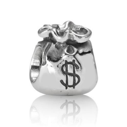 Pandora zilveren bedel gelukszakje, Handtassen en Accessoires, Bedels, Pandora, Zilver, 1 bedel, Ophalen of Verzenden