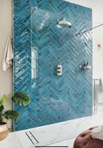 Badkamertegels blauw - blauwe badkamer tegels - wandtegels, Doe-het-zelf en Bouw, Hout en Planken, Minder dan 25 mm, Verzenden