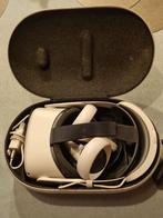 Meta Oculus quest 2 128GB + Elite Strap + Batterij, Games en Spelcomputers, Virtual Reality, Ophalen, Gebruikt, VR-bril, Overige platformen
