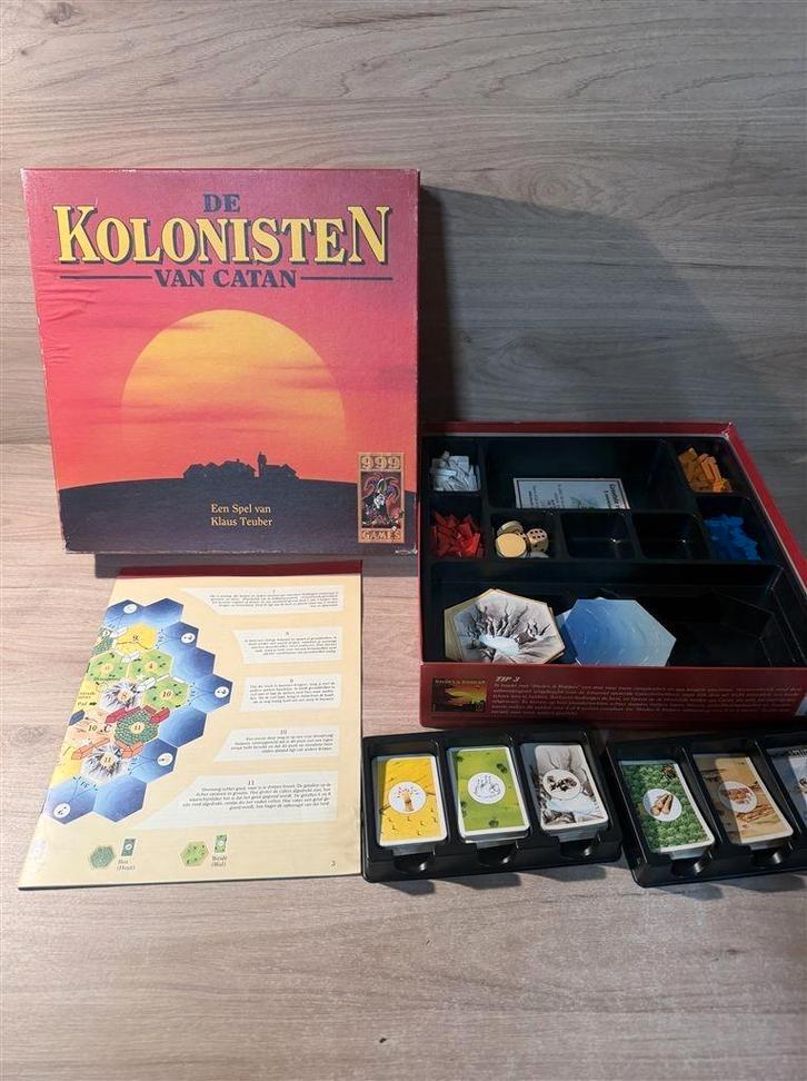 de kolonisten van catan houten editie - s6679, Hobby en Vrije tijd, Gezelschapsspellen | Bordspellen, Zo goed als nieuw, Verzenden