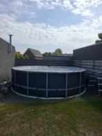 Intex zwembad 488x122 incl. accessoires, Gebruikt, Rond, Ophalen, 120 cm of meer