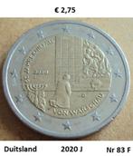 2 Euromunten Duitsland J, Ophalen of Verzenden, Duitsland, 2 euro, Losse munt