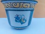 Pot de fleurs vintage Ruscha 232/3. Peint à la main., Antiquités & Art, Antiquités | Céramique & Poterie, Enlèvement ou Envoi