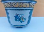 Vintage Bloempot Ruscha 232/3.Handgeschilderd., Ophalen of Verzenden