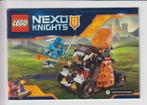 Handleiding Lego Nexo Knights set 70311, Kinderen en Baby's, Ophalen of Verzenden, Lego, Zo goed als nieuw