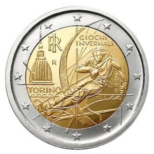2 euros, 2€ Italie 2006, Timbres & Monnaies, Monnaies | Europe | Monnaies euro, Monnaie en vrac, 2 euros, Italie, Enlèvement ou Envoi