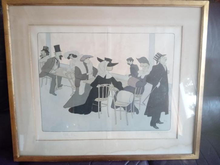 „The Ice Palace” print van Sem, Antiek en Kunst, Kunst | Litho's en Zeefdrukken, Ophalen