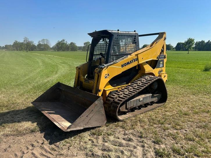 Komatsu CK35, Zakelijke goederen, Machines en Bouw | Kranen en Graafmachines, Wiellader of Shovel, Ophalen
