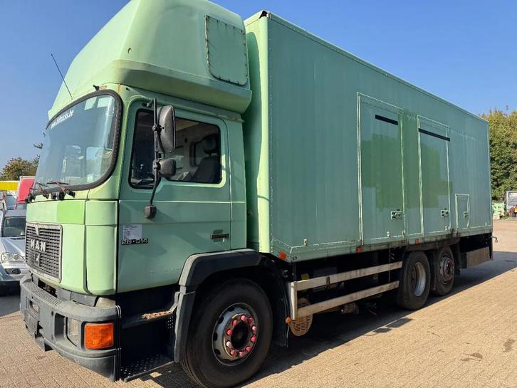 MAN 25.322 *BELGIAN TRUCK- (bj 1991), Auto's, Vrachtwagens, Bedrijf, MAN, Diesel, Handgeschakeld, Groen, BTW verrekenbaar
